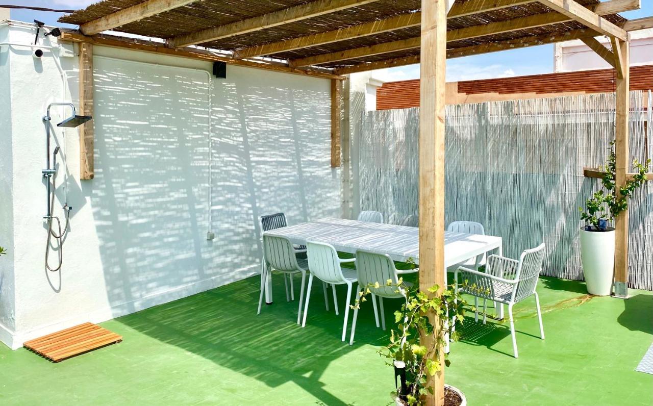 Habitacion En Playa Malvarrosa Con Bano Privado -No Ac- Valência Exterior foto