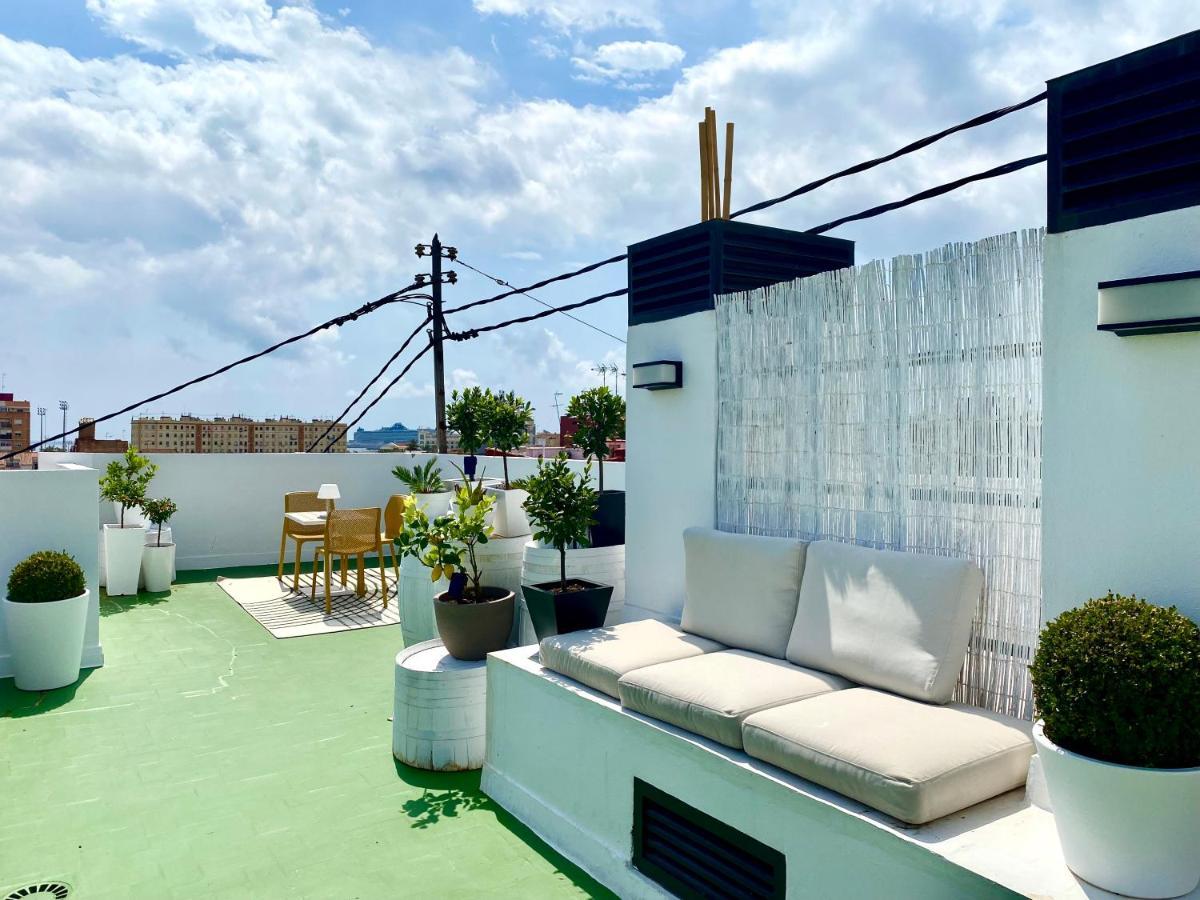 Habitacion En Playa Malvarrosa Con Bano Privado -No Ac- Valência Exterior foto